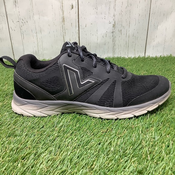 Vionic Shoes - Vionic 345 Miles Black/Gray Lace up ASR1429 Women Sneakers Size.7.5